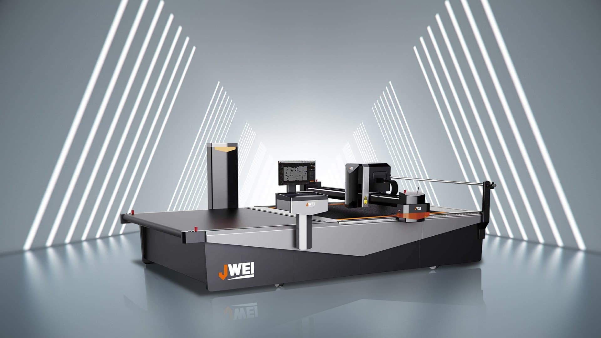 JWEI MI60 automated multi-layer fabric cutting system
